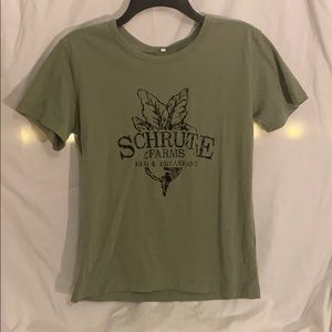 Shein M green shrute farms t-shirt
